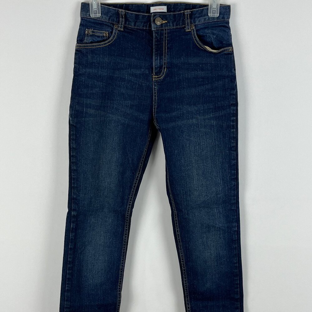 Joe Fresh Kids Skinny Jeans Size 14 Blue Waist 27in Inseam 29in Rise 9.5in